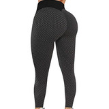 Pantalones De Yoga De Cintura Alta Para Mujer Leggings Elást