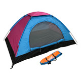 Carpa Para Camping 2 A 3 Personas Tienda Campaña 200x150x110