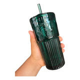 Vaso Starbucks Verde Vidrio Tumbler Collection Cup 