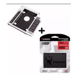 Ssd 480gb Kingston A400 + Adaptador Caddy Slim 12.7mm