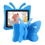 Funda Mariposa iPad 10.2 Tading Protección Espuma Azul