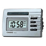 Reloj Despertador Digital Casio Plateado - Dq-541-8r