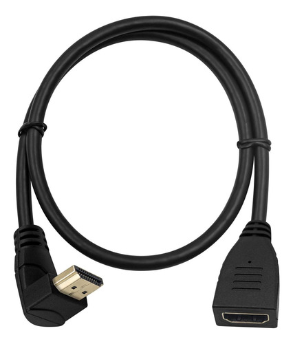 Cable De Extensión Poyiccot Hdmi 2.0 2 Pies 60 Cm, Extensor 