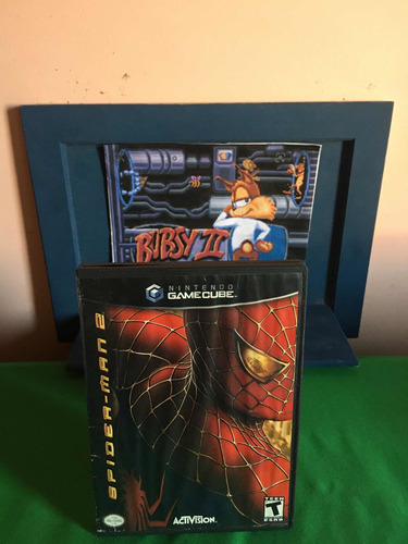 Nintendo Game Cube Spider-man 2 Capa Do Jogo Somente