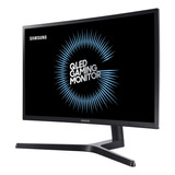 Monitor Curvo Gamer 27  Samsung Qled Lc27fg73fqlx Negro