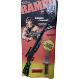 Rambo Rifle De Repetición Y Equipo Comando, Vintage 80´s