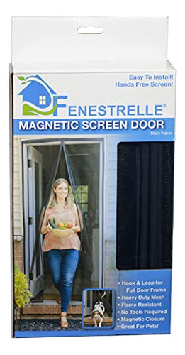 Puerta Mosquitera Magnética Fenestrelle, Grande, Apta Para M