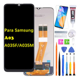 Pantalla Lcd Táctil Para Samsung A03 A035m Original A035f