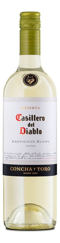 Vinho Branco Seco Chileno Sauvignon Blanc Reserva 750ml Casillero Del Diablo