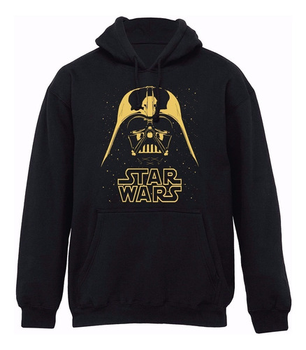 Moletom Canguru Darth Vader Casaco Capuz Star Wars Blusa 