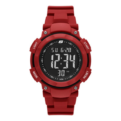 Reloj Hombre Skechers Sr1177 De Poliuretano Rojo Fondo PANTALLA POSITIVA | Meses sin interés