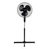 Ventilador De Pie Con Aspas Giratorio Tres Velocidades Cantidad De Aspas 3 Color De La Estructura Negro Color De Las Aspas Negro Diámetro 44 Cm Material De Las Aspas Plástico