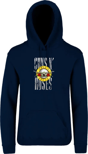 Sudadera Hoodie Guns And Roses Mod. 0064 Elige Color