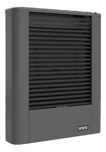 Calefactor Uniqo 5500 Tbu Uniqo55 Salida Concentrica Color Gris Oscuro