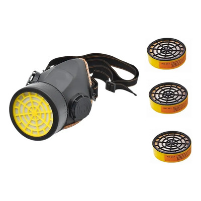 Mascarilla De Pintor Carbono Activad Incluye 4 Filtros | MercadoLibre