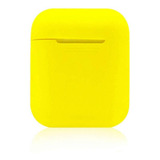 Capa Case Fone De Ouvido Para AirPods 2 Amarelo