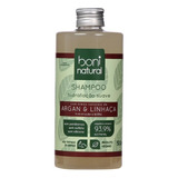 Shampoo Argan Linhaça Hidratação Brilho Boni Natural 500ml