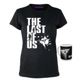 Kit Polera Serie The Last Of Us Mujer + Tazón Grafimax