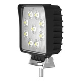 Faro Luz Difusa 9 Leds Bridgelux Usa 27w 9-40v Acau 