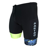 Calza Corta Running Premium Con Bolsillos Unisex 