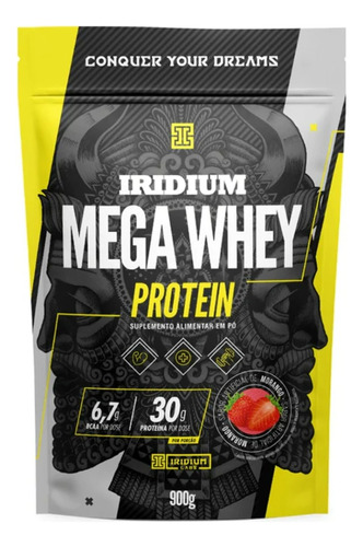 Mega Whey Protein 900g Iridium Proteína Promoção