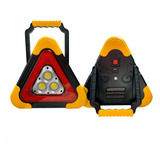 Señalización Triangular De Seguridad Automotriz Para Automóviles Con Led Rojo