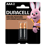 Duracell Pila Aaa Alcalina Blister X 2 Unidades