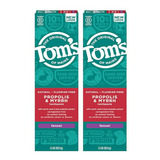 Pasta De Dientes Natural Tom's Of Maine Sin Fluoruro Con Pro