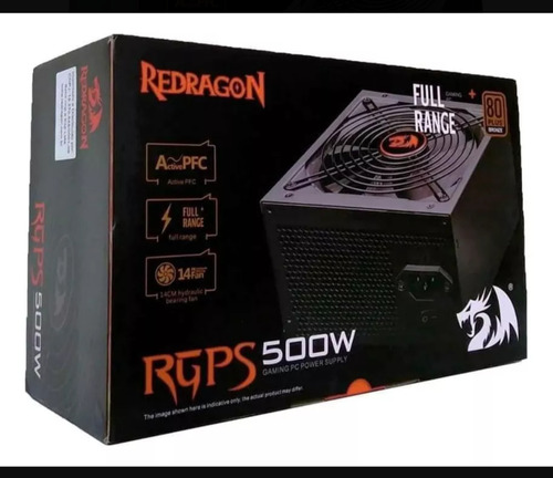 Fuente De Alimentación Para Pc Redragon 500w Impecable !!