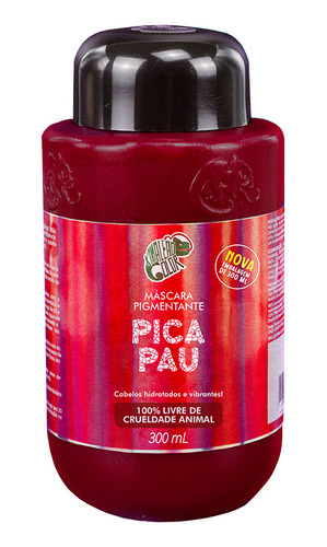 Máscara Pigmentante Pica Pau 300ml Kamaleão Color