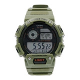 Reloj Casio Ae-1400wh-3av Crono-alarma Sumergible 100m