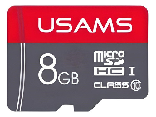 Cartão De Memória Usams Microsd Zb92tf01 Classe 10 8gb