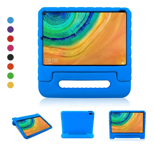 Funda Antigolpes Para iPad 10.2  10.9  11  Apto Para Niños