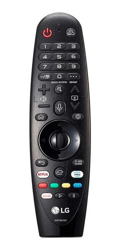 Controle LG Smart Magic Mr20ga Preto