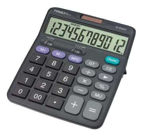 Calculadora De Mesa Truly 831b12 12 Dígitos