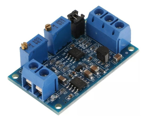 Modulo Convertidor Corriente A Voltaje 4-20ma A 0-5v 0-10v Arduino Plcduino Plc Con Bornes - Ajuste Con Potenciometros