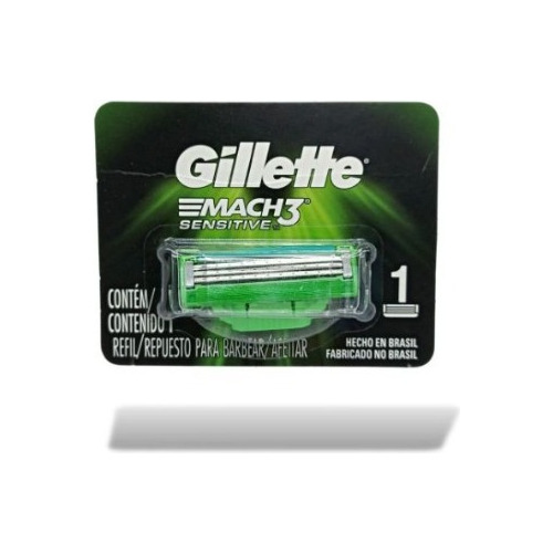Gillette Repuesto Mach3 Sensitive Aloe X 1 Un