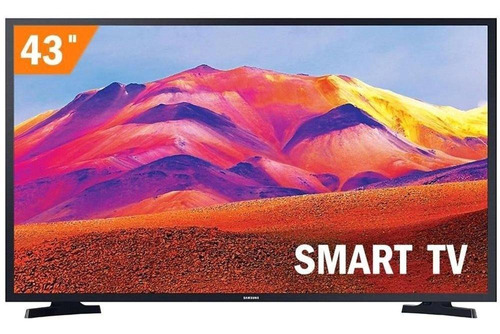 Samsung Smart Tv Led 43 Full Hd Wi-fi, 2 Hdmi, 1 Usb - Preta