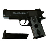 Lanzador Airsoft Glock C.9 95% Acero + 2000 Bbs De Plastico 