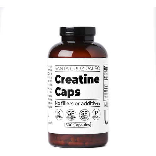 Santa Cruz Paleo - Cpsulas De Creatina - 2500 Mg Por Porcin