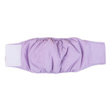 Pañal De Perro Masculino Reutilizable Light Purple M Fisioló