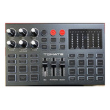 Placa De Som Efeito Sonoro Áudio Mixer Interface C Bateria