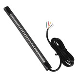 Licencia De De Motocicleta Señal Flexible Integrada 48 Led