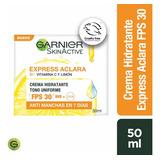 Crema Facial Hidratante Garnier Express Aclara 50 Ml