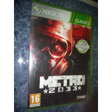Xbox 360 Live Video Juego Metro 2033 Importado 