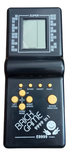 Juego Consola Brick Game Tetris Portatil 9999 In 1 Standard