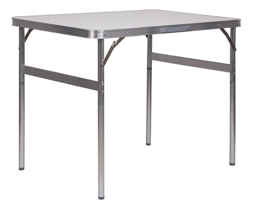 Mesa Dobrável Alumínio 90x60 Cm Vira Maleta 695838 Palisad