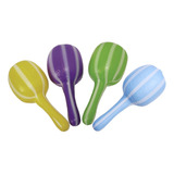 Maracas Rayadas Multicolor Grande Carnaval Carioca   X 1 U