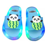 Zapatillas Luminosas For Niños, Sandalias Dibujos Animados