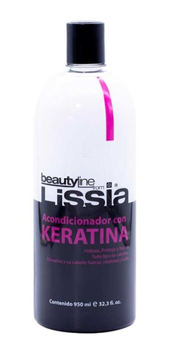 Acond. Keratina Lissia X 950ml - mL a $17